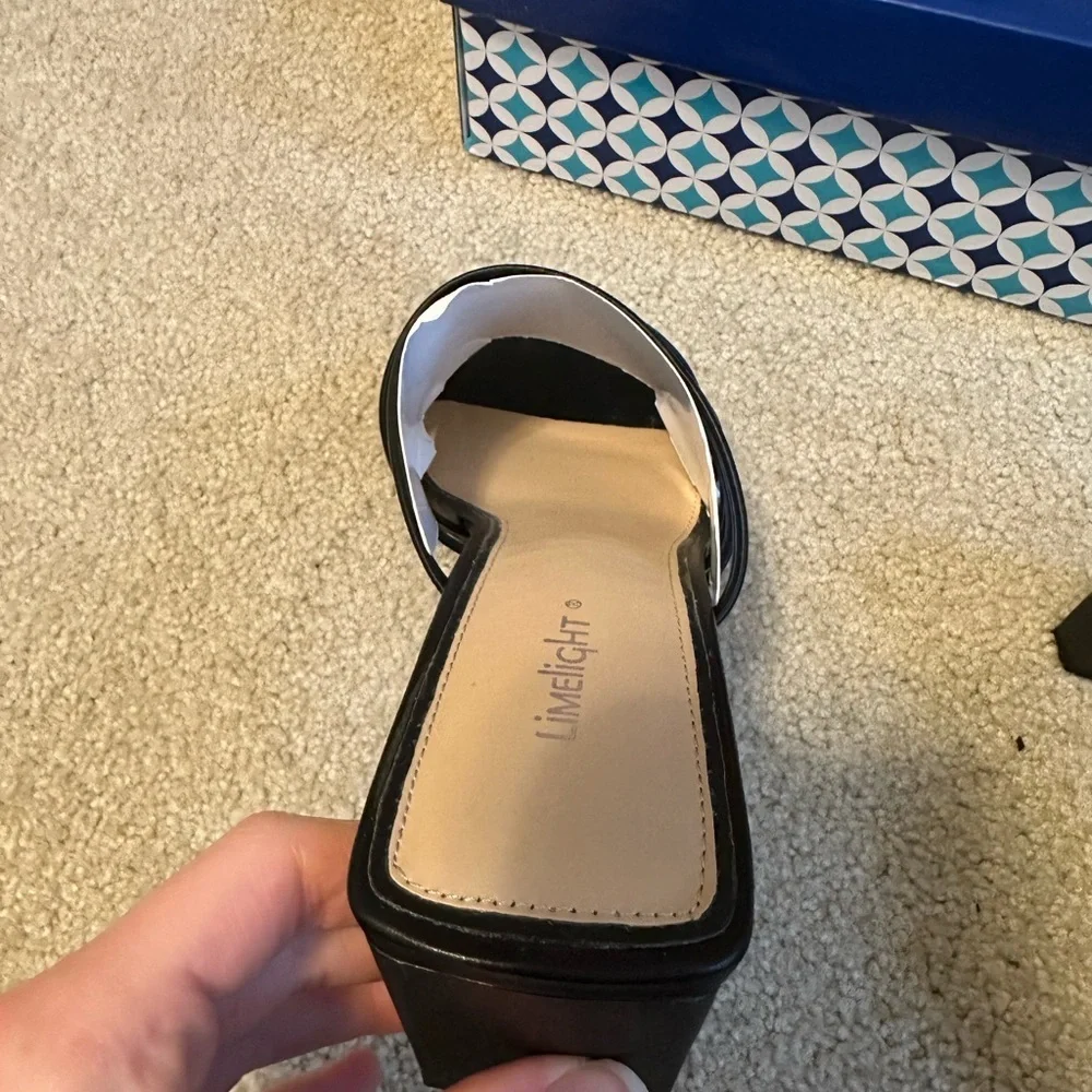 Limelight Allegra Black Heels